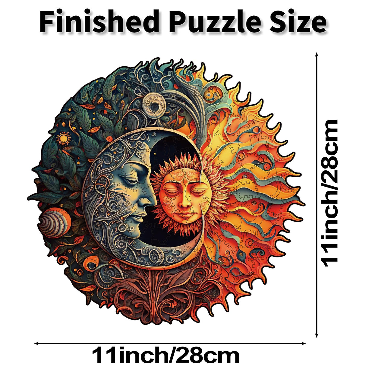Wooden Puzzles for Adults, 200 Pieces Wood Puzzles, Irregular Animal Shaped Unique Wooden Jigsaw Puzzles, Creative Ghristmas Gift for Teenagers and Adults WHJSG