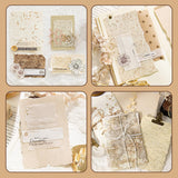 168Pcs Scrapbook Supplies Kit - Textured & Rice Paper for Scrapbooking, Junk Journals, Decoupage, Card Making & Mixed Media Collage NPCSWXQ