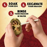 MindWare Dig It Up! Discoveries Dragon Eggs Dig Kit - Includes 12 Dragon Eggs with Toys Inside, Chisel Tools, Instruction Sheets & Excavation Guidebook MindWare