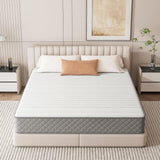 PurrJoys Full Mattress, 10 Inch Hybrid Double Mattress with Cooling Gel Memory Foam and Pocket Springs, CertiPUR-US Certified, Medium Firm PurrJoys