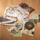 YagCu Scrapbook Kit for Beginners, Aesthetic Junk Journal Supplies, Scrapbooking and Journaling Materials, Bullet Journals Stationery, Planner DIY Arts Craft, Women Adults YagCu