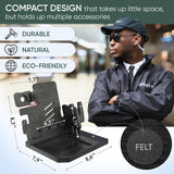 BARVA Adaptive Wood Gun Rack Phone Docking Charging Station Gifts for Men Dad Birthday Ideas Nightstand Organizer Charging Dock Watch Charging Stand Wallet Key Gadget Device Bedroom Bedside Holder BarvA