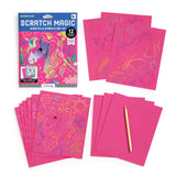 Mudpuppy Unicorn Magic - Scratch & Sparkle Art Activity Kit Featuring Fun Illustrations of Unicorns for Children Ages 5 and Up Mudpuppy