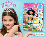 Disney Princess Create-A-Scene Sticker Activity Pad and Sticker Scenes 45650, Bendon Disney