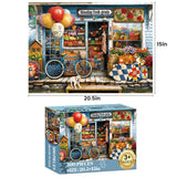 300 Piece Puzzles for Adults Dog Fruit Balloon Puzzle 300 Pieces Jigsaw Puzzles for Adult Kids Elderly Puzzles Game Adult Puzzles Family Challenging Game Home Decor Gift Toy 20.5x15IN WSCXSC