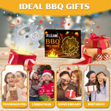 BBQ Smoker Accessories Grilling Gifts for Men: Stocking Stuffers for Men Women Adults Kitchen Gadgets Cooking Grill Scraper Outdoor Mens Gifts for Dad Teen Boys Husband Christmas Ideas Cool Tools DR.LILIANG