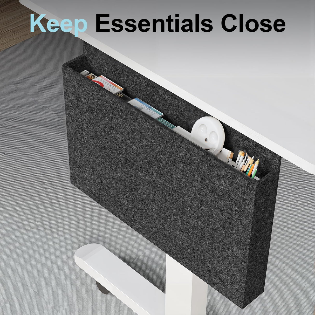 ERGO COLLECT Standing Desk with Whiteboard – Electric Height Adjustable Drafting Table, Flip Dry Erase Top, Mobile Drawing Desk with Wheels & Storage Bag for Home, Office, Studio, Art ERGO COLLECT