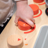 EMMA + OLIVER Children's Wooden Kitchen Stove with Turnable Knobs for Commercial or Home Use EMMA + OLIVER