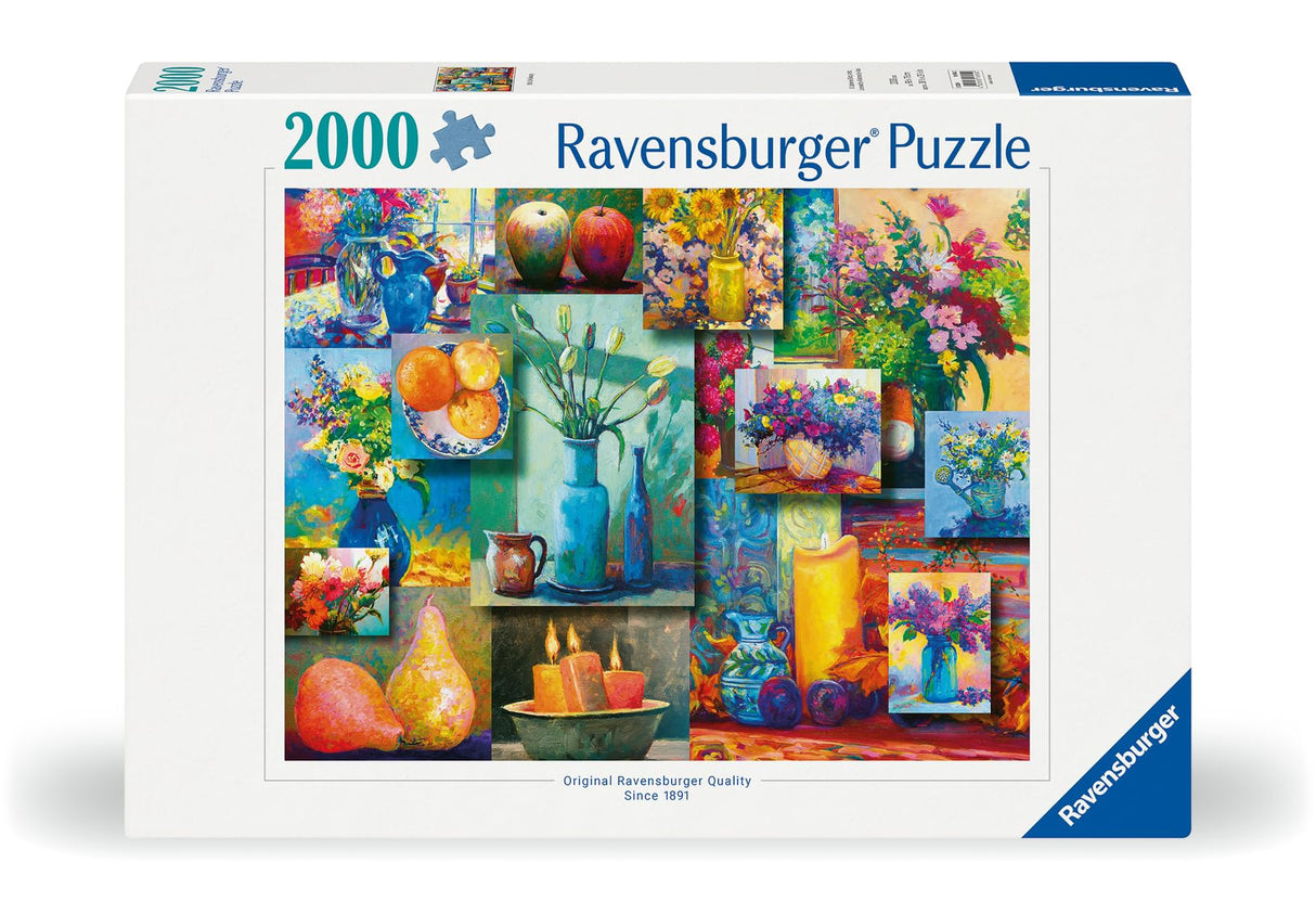 Ravensburger Still Life Beauty Jigsaw Puzzle - 2000 Piece Artistic Challenge | Unique Softclick Technology | FSC Certified Materials | Ideal for Adults and Kids Over 14 Ravensburger