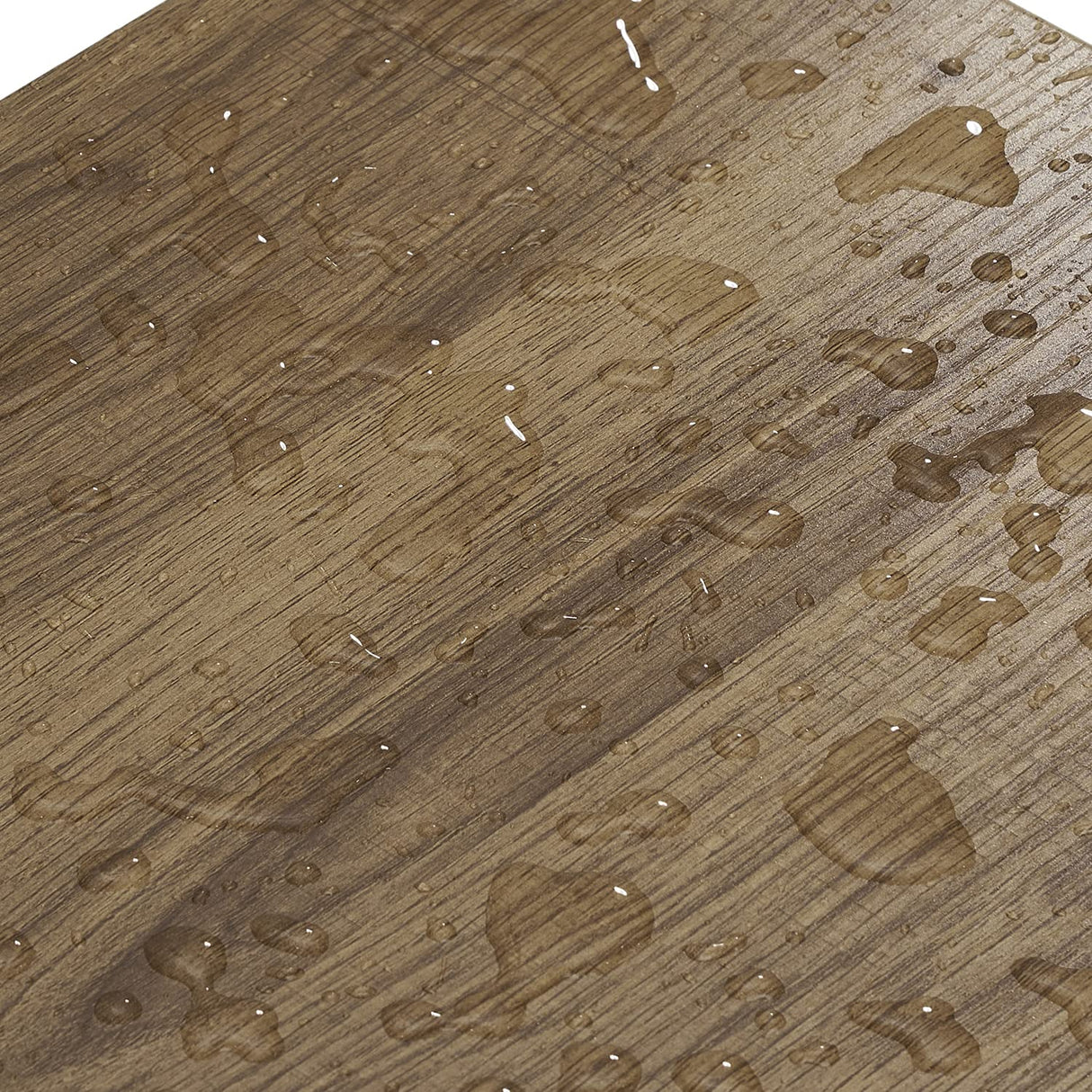 VECELO Nightstands Set of 2, Modern Bedside End Tables, Night Stands with Drawer and Storage Shelf for Living Room Bedroom, Industrial Metal Frame, Walnut Brown VECELO