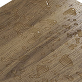 VECELO Nightstands Set of 2, Modern Bedside End Tables, Night Stands with Drawer and Storage Shelf for Living Room Bedroom, Industrial Metal Frame, Walnut Brown VECELO