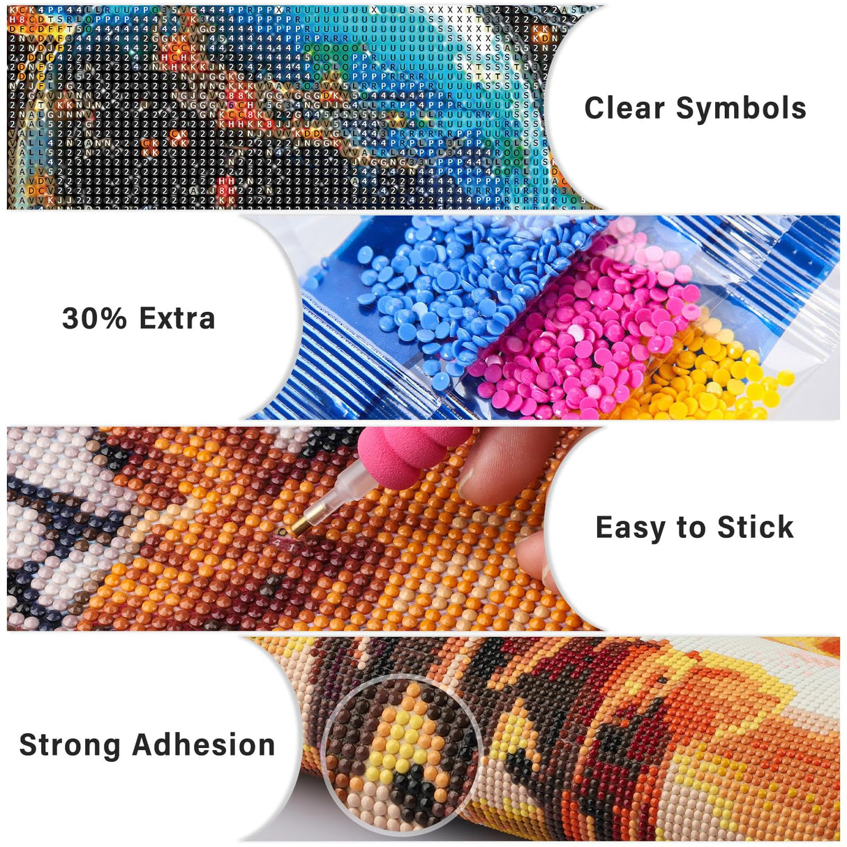 Lxmsja Planets Diamond Art Kits for Adults, Space Landscape DIY Full Drill Diamond Painting Kits for Beginners, 5D Gem Art Crafts for Adults, Home Wall Decor 12x16 inch Lxmsja