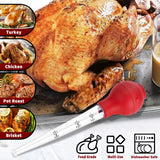 QPMR Turkey Baster, Premium Baster Tool for Cooking-Baster Syringe for Home Baking and Roaster Turkey, Include Detachable Silicone Bulb, 2 Meat Marinade Injector Needles for Thanksgiving QPMR
