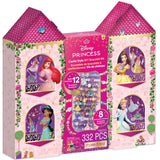 Make It Real: Disney Princess: Castle Style DIY Bracelet Kit - 332 pcs Jewelry Set, Create 12 Bracelets, 8 Exclusive Charms, Girls & Kids Ages 6+ Make It Real