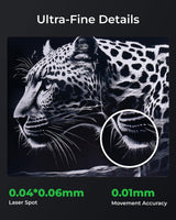 xTool S1 10w Laser Engraver, Acrylic Laser Cutter Machine with Air Assist for Laser Cutter, Laser Cutter Machine with xTool Laser Engraver Enclosure, xTool