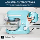 Frigidaire 4.5L Retro Stand Mixer (Blue) CULINARY CHEF