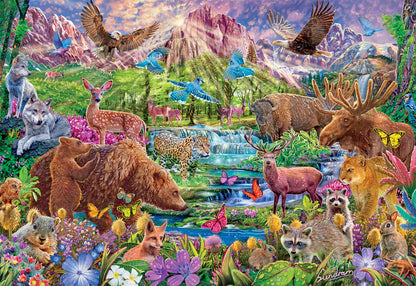 Ceaco - Majestic Wilderness - 2000 Piece Jigsaw Puzzle - WoodArtSupply