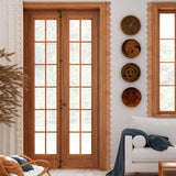 Threehoney Unfinished Scalloped Decorative Wood Trim Scalloped Edge Decorative Wood Molding Cute DIY Moulding Trim for Home Wall Cabinet Shelf and Window Door(6 Pack,15.75 x 1.57 Inch) Threehoney