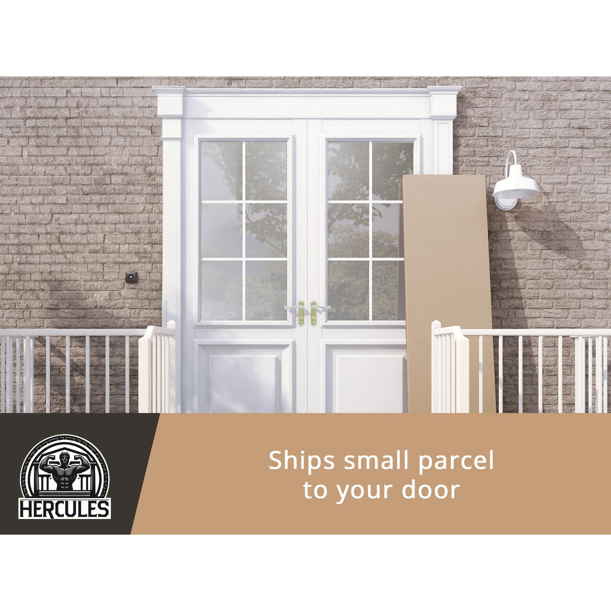 Hercules 4 Inch Low Profile Foundation Mattress Box Spring Replacement, Queen Hercules
