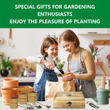 Bonsai Tree Kit – DIY Japanese Bonzai Trees with All-in-One Indoor Plant Growing Tools & Planters – Unique Gardening Gifts for Women, Men & Kids LUOJIBIE