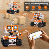 Kyanio STEM Robotics Kits for Kids Ages 8-12 8-14 Year Old, 3 in 1 Remote/APP Control & Programming Robot Building Set, Toy Coding Science Projects, Birthday Gift Ideas for 8 9 10 11 12+ Boys & Girls Kyanio