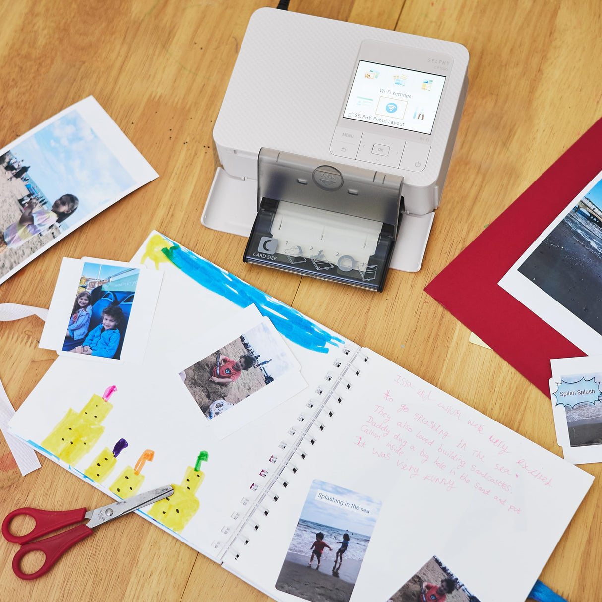 Canon SELPHY CP1500 Compact Photo Printer White Canon