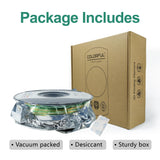 COLORFUL TPU Filament 1.75mm Translucent Rainbow, 95A Soft, 1kg Spool (2.2LB), TPU Translucent Rainbow colorful