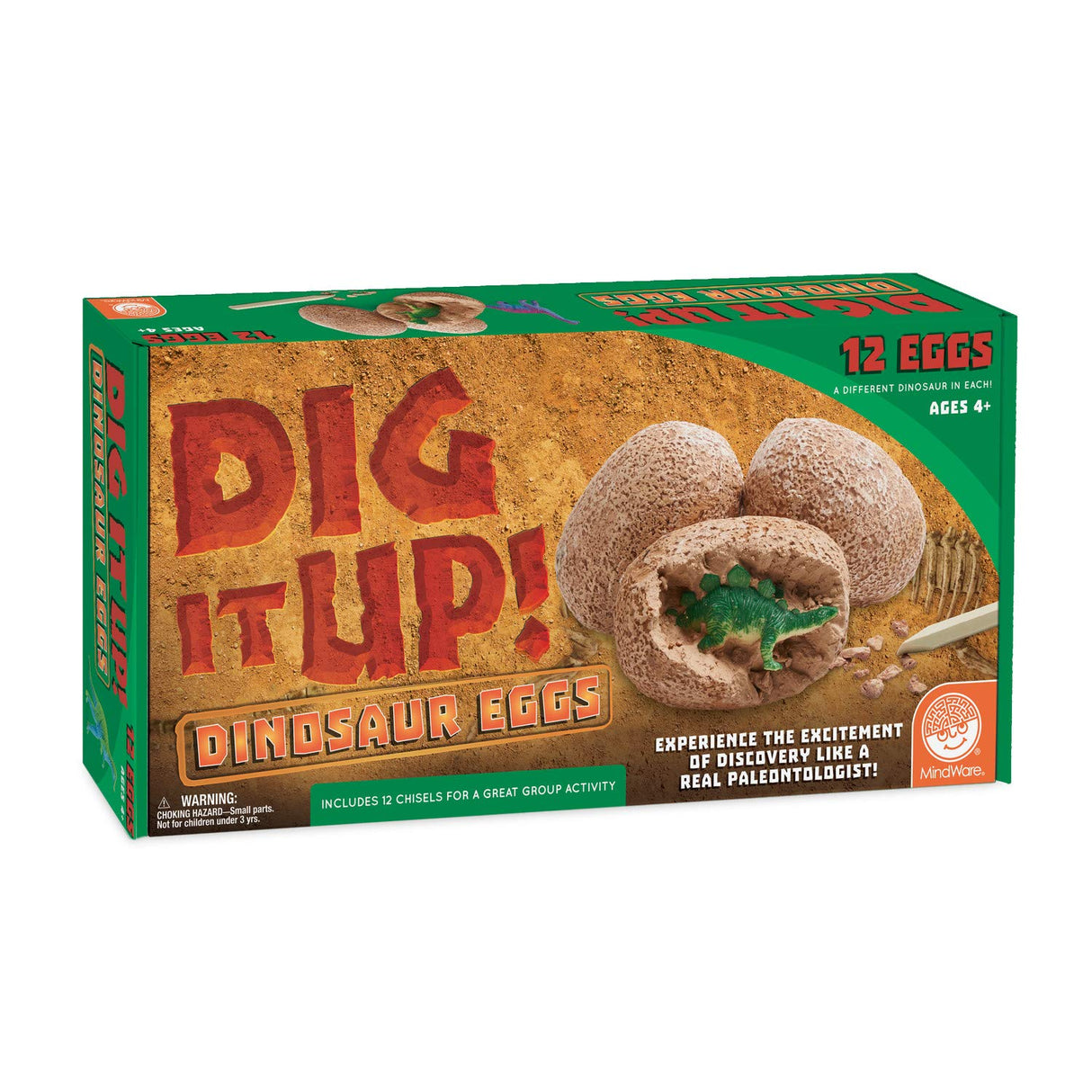 MindWare Dig It Up! Dinosaur eggs excavation kit MindWare
