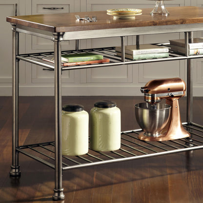 The Orleans Kitchen Island by Home Styles - WoodArtSupply