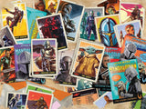 Buffalo Games - Star Wars - The Mandalorian Trading Card Expansion Pack - 400 Piece Jigsaw Puzzle for Families -Challenging Puzzle Perfect for Game Nights - Size is 21.25 x 15.00 Buffalo Games