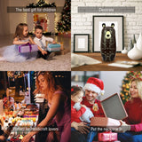 HYCLES Nesting Dolls Russian Matryoshka Wood Stacking Nested Set for Kids Handmade Toys for Children Kids Christmas Birthday Decoration Halloween Wishing Gift HYCLES