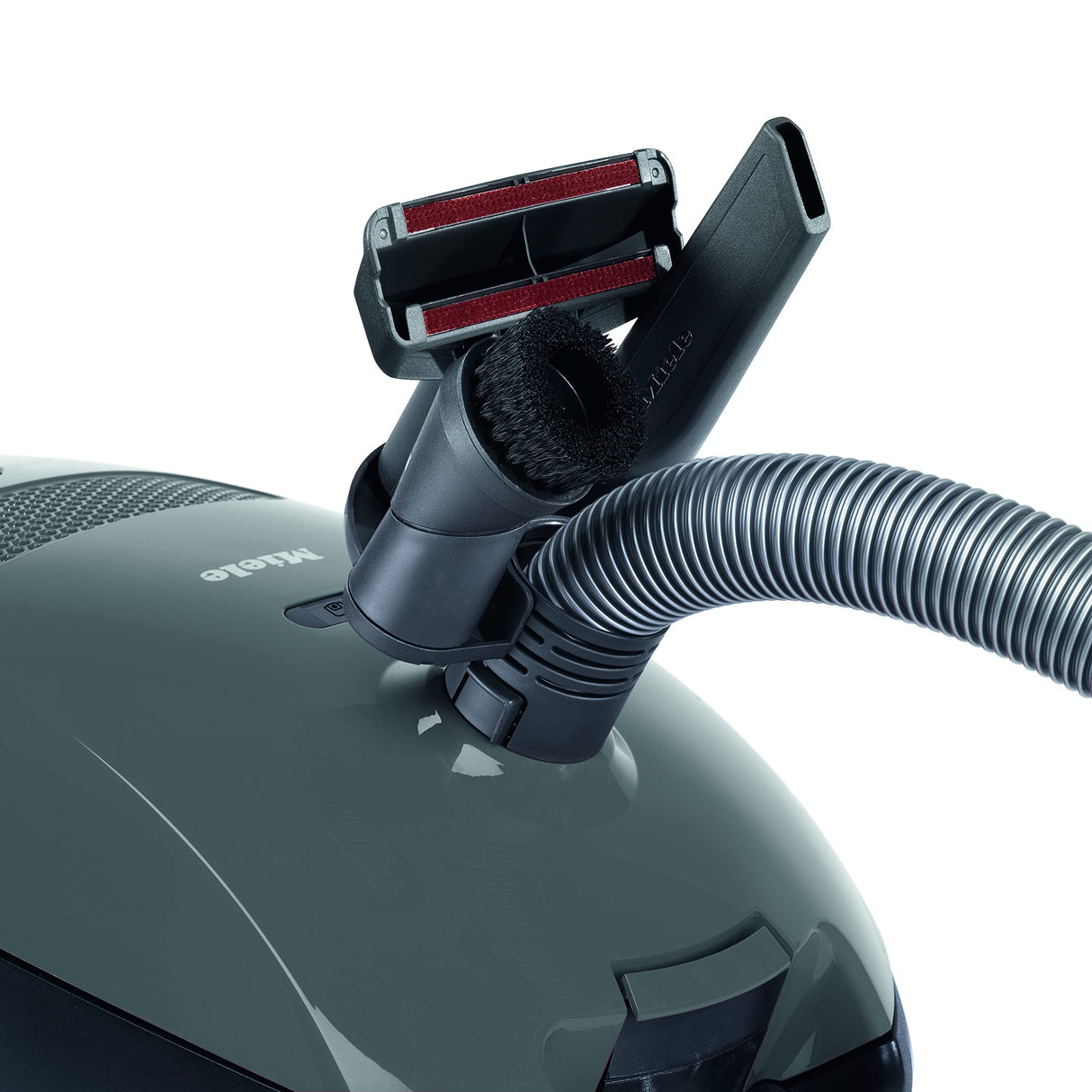 Miele Classic C1 Pure Suction Bagged Canister Vacuum, Graphite Grey - Portable, Household Miele