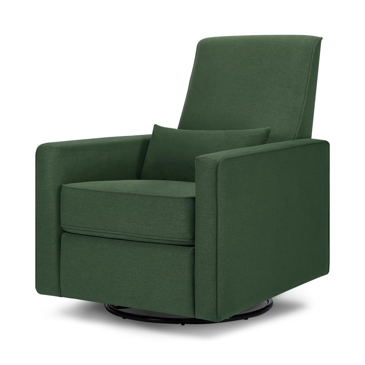 DaVinci Piper 360° Swivel Rocker Recliner Chair - Glider Rocking Chair for Nursery and Living Room - GREENGUARD Gold, FSC & Certi-PUR US Certified - Ultra Comfy Nursery Glider Recliner - Pine Green DaVinci