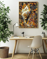 Animal Cat Diamond Art Kits for Adults, Easy Crafts 5D Diamond Painting Dot Kit for Adult Beginners, Animals Cat DIY Round Dots Full Drill Diamonds Paintings Arts for Home Wall Decor Gifts 12X16 Inch Luckyrichrui