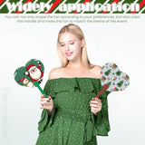 Framendino, 15 Pack Sublimation Fans Blanks Plastic Handheld Double Sided Paddles Fan for DIY Wedding Crafts Heart Framendino