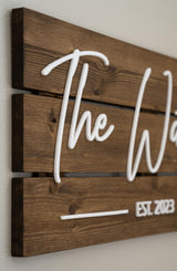 Personalized Family Name Sign - Wedding Gift - Last Name Pallet Sign - Home Wall Decor - Anniversary Gift APKcompany