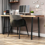 TC-HOMENY 34" Industrial Bar Table Legs Set of 2 - Sturdy Metal Furniture Legs for DIY Projects TC-HOMENY