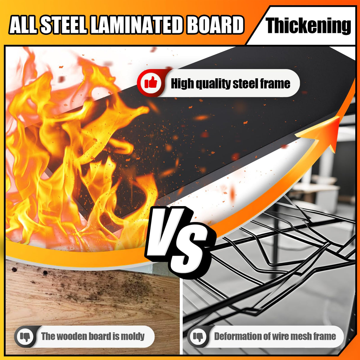 72”H Garage Shelving,Adjustable Garage Storage Shelves,2500LB Heavy Duty Shelves,Easy Assembly Metal Shelves, 5T Shelving Unit Metal Shelf Rack for Basement Industrial Black 72''H*35.4''W*15.7''D ZIWJHK