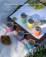 UIRZOTN 3oz Mini Tumbler Shot Glass with Straw and Lid, 24 Pack Stainless Steel Sublimation Shot Glasses for Wedding Party Whiskey Cocktail Bar with Straw and Lid UIRZOTN