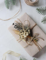 Mini Dried Flower Bouquet Set of 12, Small Bouquets, Bohemian Wedding Table Centerpieces Arrangements, Bridesmaid Flower Girl Proposal Gift Box, Groomsmen Boutonnieres.(primary colour) xin's convey