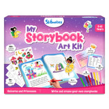 Skillmatics Storybook Art Kit - Create Fairytale Stories, DIY Craft & Writing Kit with 300+ Stickers, Scrapbooking & Journal Activity, Gifts for Kids Ages 5, 6, 7, 8, 9, 10 Skillmatics