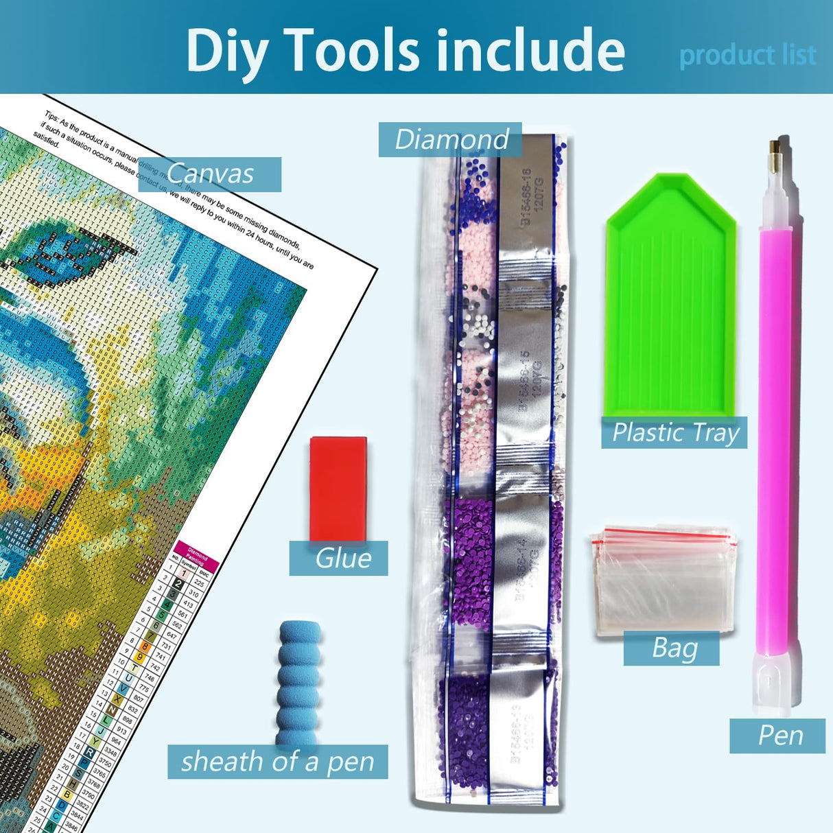 TOPMCYSG Tree of Life Diamond Art Kits for Adults,Round 5D Diamond Painting Kits for Beginner,DIY landscape Gem Painting Kit for Adults,Full Drill Diamond Dots Paintings Picture for Home Decor 14x14in TOPMCYSG