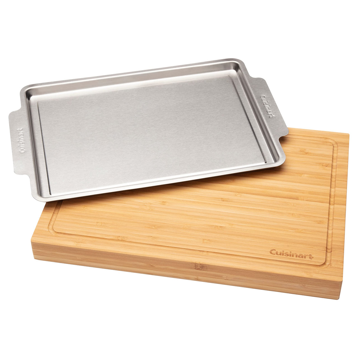 Cuisinart CPK-4884 Bamboo Cutting Board with Hidden Tray Cuisinart