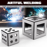 WelderElite 12-Piece Welding Practice Coupons Steel, 17 Gauge Thickness, Comprehensive Welding Training Kit, Enhancement Welding Skill Steel WelderElite