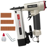 KEENTECH Pneumatic Pin Nailer 23 Gauge, Pin Nail Gun with 2160pcs 1/2" to 1-3/8" Pin Nails, Headless Air Micro Pinner with Dual Safety Trigger for Cabinets, Interior Decoration, Windows, Crafts KEENTECH