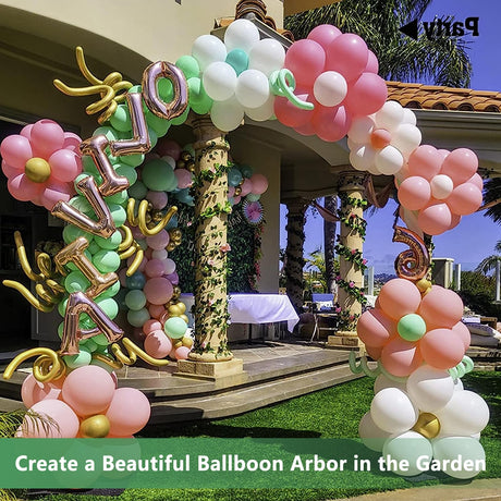 Thorise 7.9 Ft H x 4.6 Ft W Metal Pergola Arbor,Assemble Freely 3 Sizes,for Various Climbing Plant Wedding Garden Arch Bridal Party Decoration Wide Arbor THORISE