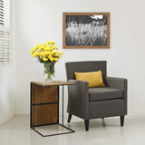 MCS Museum Poster Frame 18x24 Medium Oak Woodgrain, Vertical & Horizontal Wall Hanging Large Picture Frame for Photos, Posters & Art Prints (1-Pack) MCS