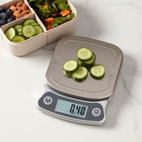 Eat Smart ESKS-10 Precision Elite Digital Kitchen Scale - 15 lb. Capacity, UltraBright Display and Stainless Steel Platform EatSmart