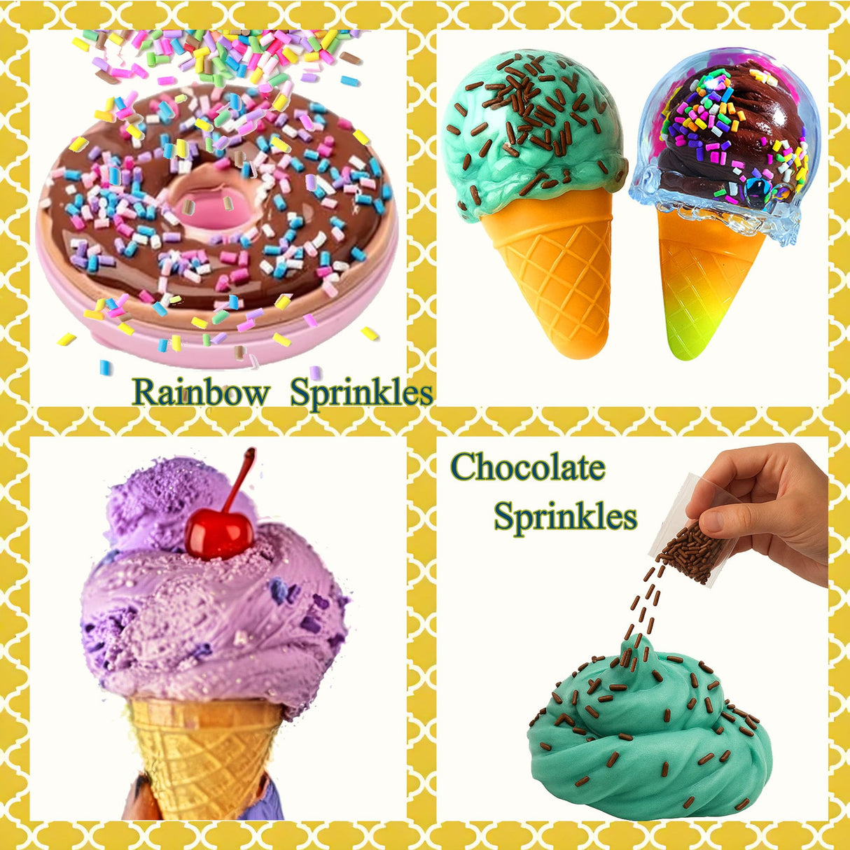 160 Pack Slime Supplies Making kit for Kids – Slime Mix Ins Accessories Include Slime Charms, Foam Balls for Creative Slime Making ﻿ Generic