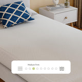 Twin Mattress in a Box, 8 inch Mattresses for Kids Bed Single Size Daybed Individual Bunk, Memory Foam Medium Firm MLILY